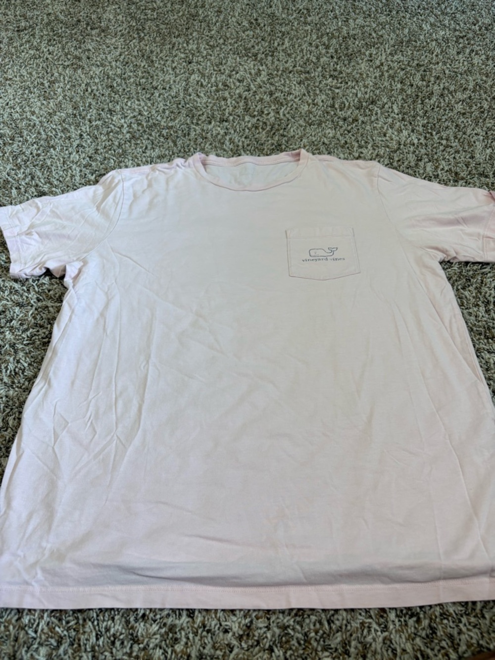 Vineyard Vines Men’s Pocket Tee -  Pink - Picture 4 of 11